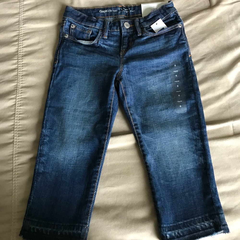 Gap straight straight crop 1969 denim jeans